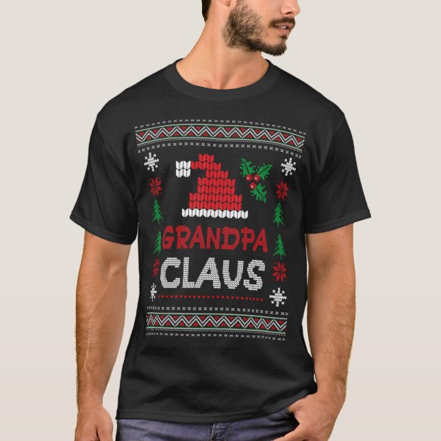 Camiseta Grandpa Claus Ugly Edition (Frente)