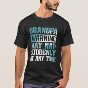 CAMISETA GRANDPA DIA DE OS PAIS PAPA PIADA GRANDFATHER HUMO