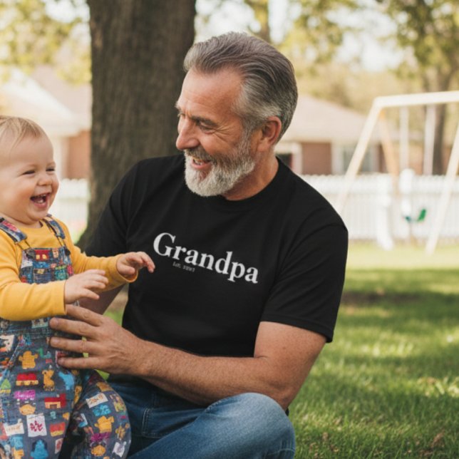Camiseta Grandpa Est Modern T-Shirt (Criador carregado)
