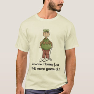 Camiseta grandpa_golfing, justONE do mel de Awwww mais