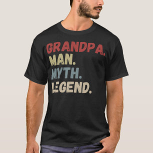 Camiseta Grandpa man myth buddha art 