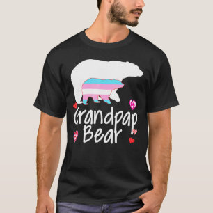 Camiseta Grandpap Lgbt Bear Transgender Rainbow Lgbt Gay Le