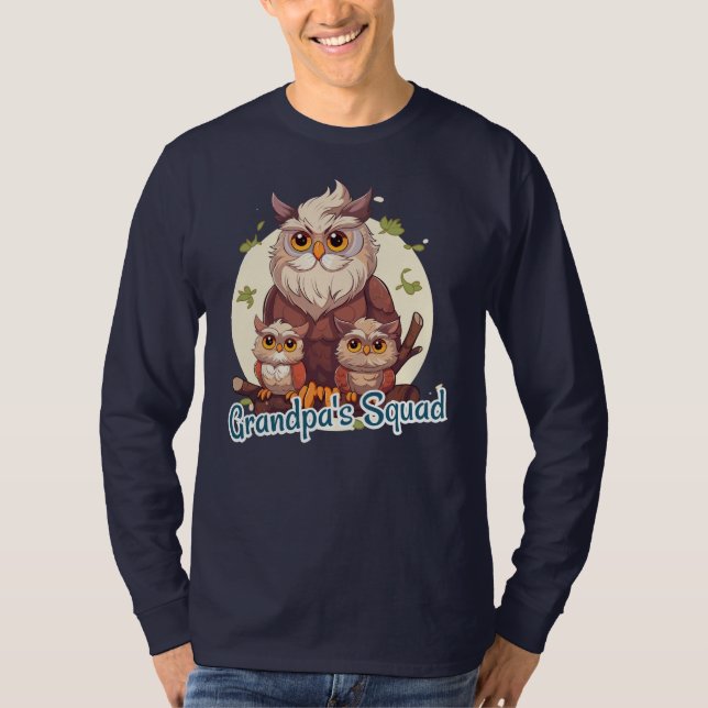 Camiseta Grandpa's Squad (Frente)