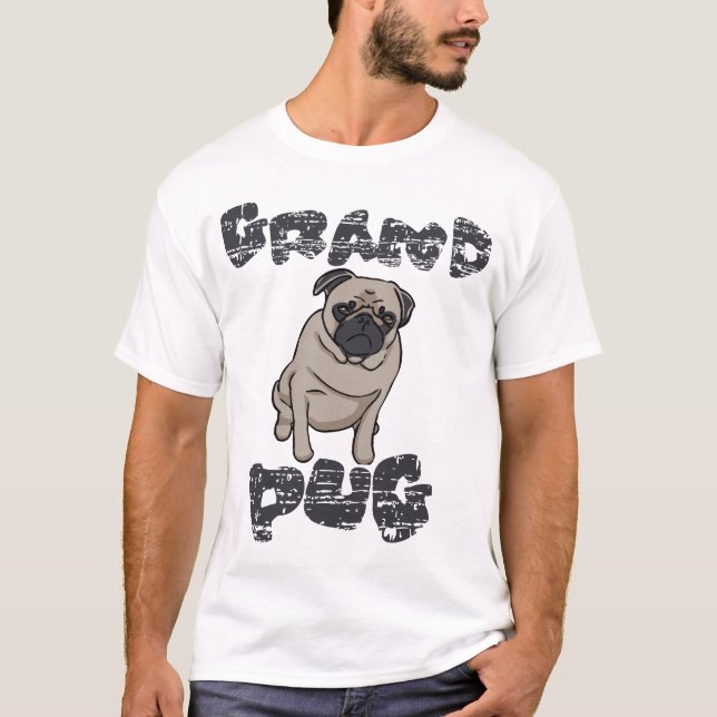 Camiseta grandpug (Frente)