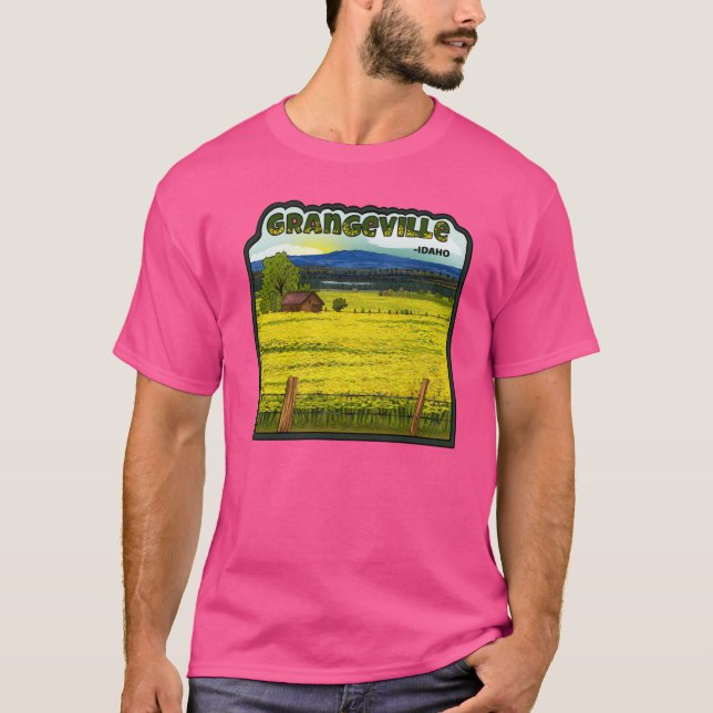 Camiseta Grangeville Sobredimensionado (Frente)