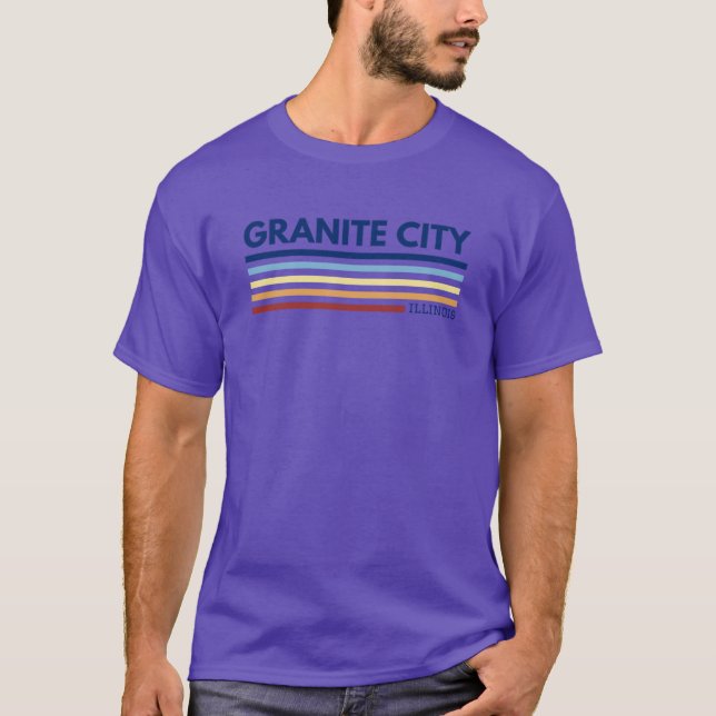 Camiseta Granite City Illinois Oversize (Frente)