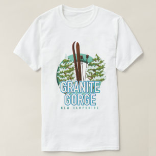 Camiseta Granite Gorge New Hampshire esqui