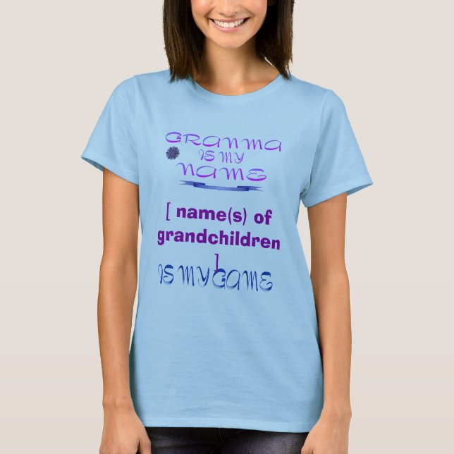 Camiseta Granma é meu nome (Frente)