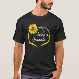 Camiseta Grannie Gift: A Felicidade Está Sendo Um Grannie