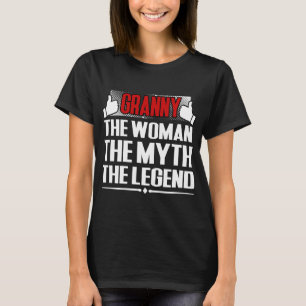 CAMISETA GRANNY A MULHER A MITO A LENDA