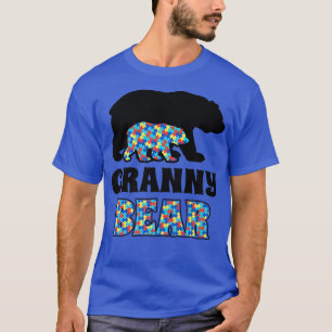 Camiseta Granny Bear Autism Awareness Premium 