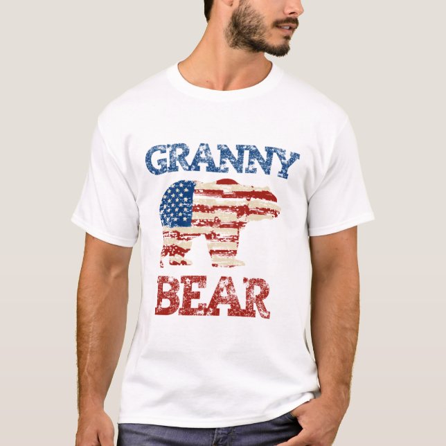 CAMISETA GRANNY BEAR T- (Frente)