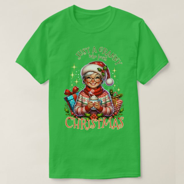 Camiseta Grannys Christmas TSirt (Frente do Design)