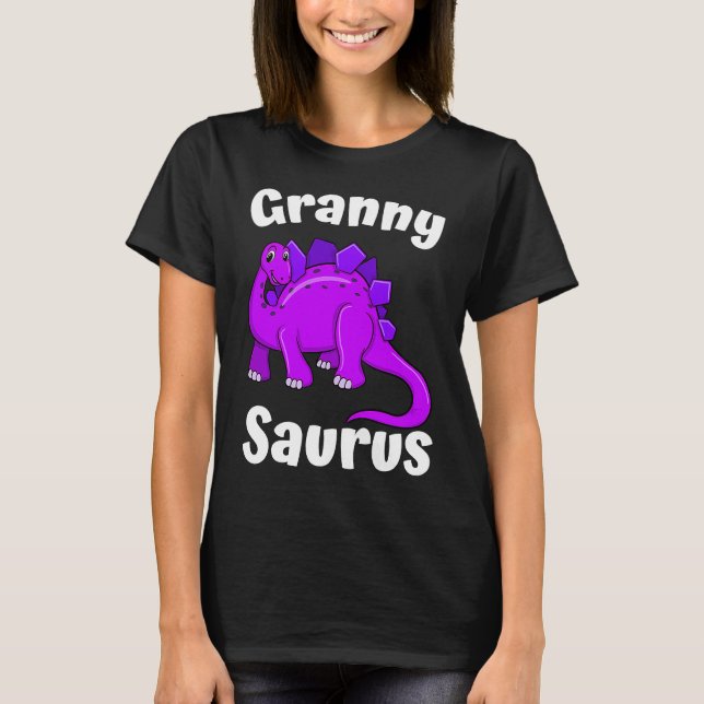 Camiseta Grannysaurus Granny Dinosaur  Dino Mother's Day (Frente)