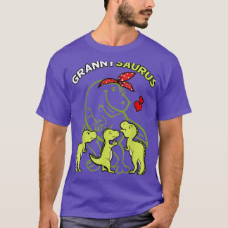 Camiseta Grannysaurus Granny Tyrannosaurus Dinosaur Mães