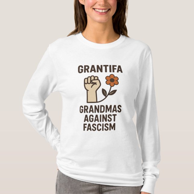 Camiseta Grantifa – Avós Contra o Fascismo (Frente)