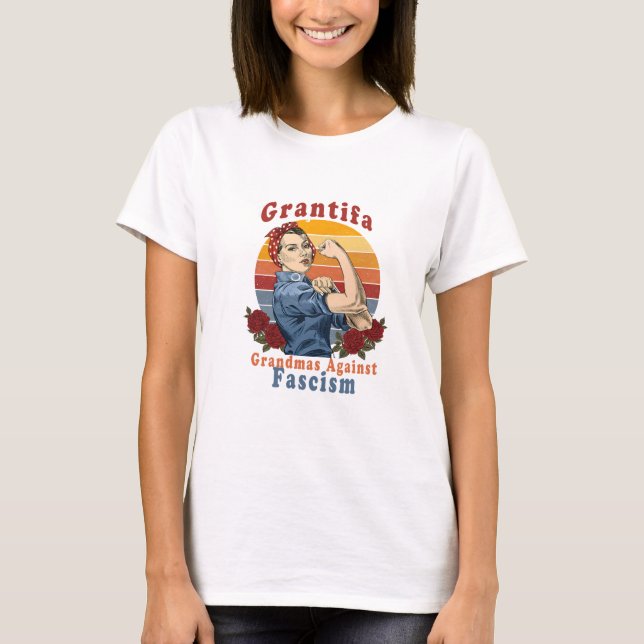 Camiseta Grantifa Grandmas Against (Frente)
