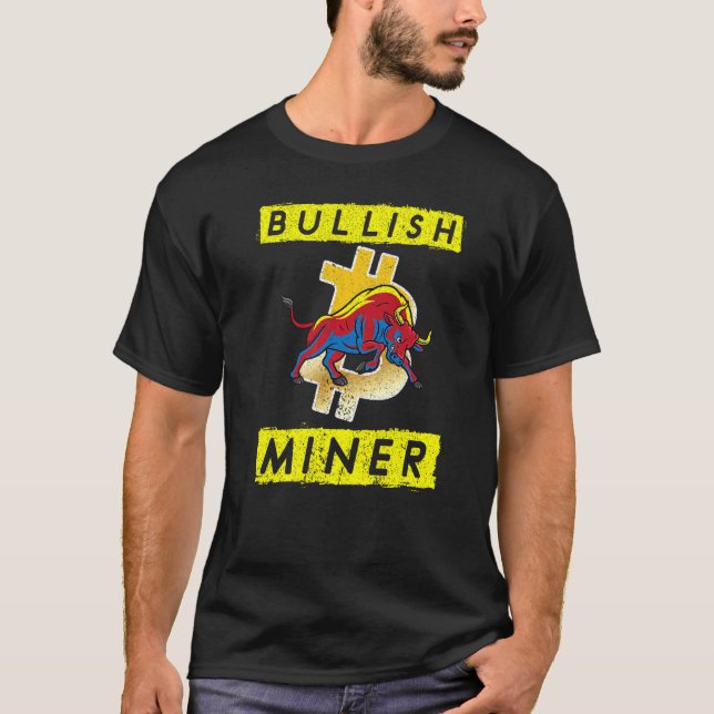 Camiseta Granulado Miner Btc Trader Crypto Currency Hodl De (Frente)