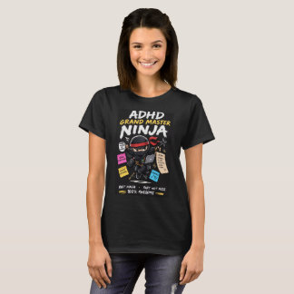 Camiseta Grão-Mestre Ninja TDAH