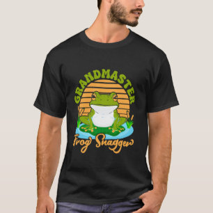 Camiseta Grão-Mestre Pegador de Rãs Pegador de Rãs