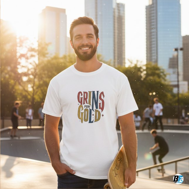 Camiseta Grãos para T-shirts Douradas e engraçadas (Criador carregado)