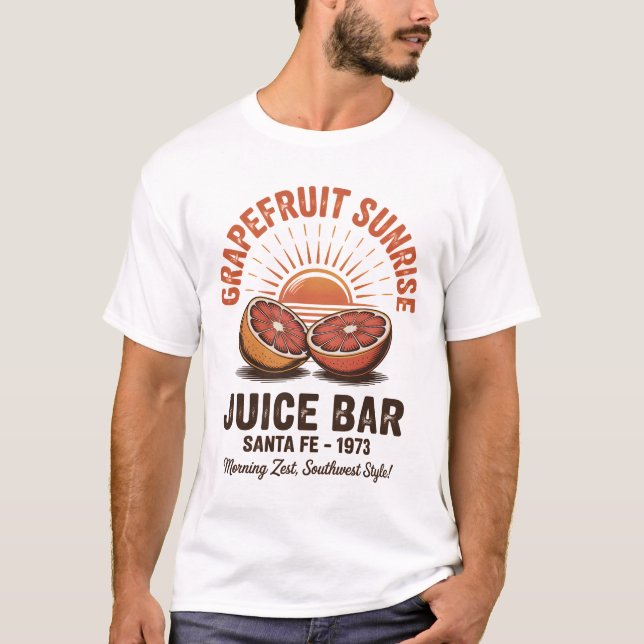 Camiseta Grapefruit Sunrise Juice Bar (Frente)