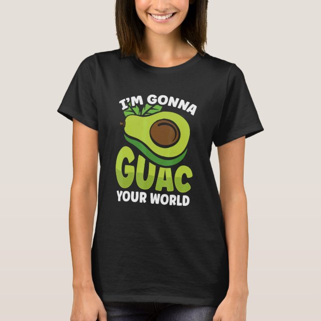 Camiseta Graphic Avocado Apparel I'm Gonna Guacamole Your W (Frente)