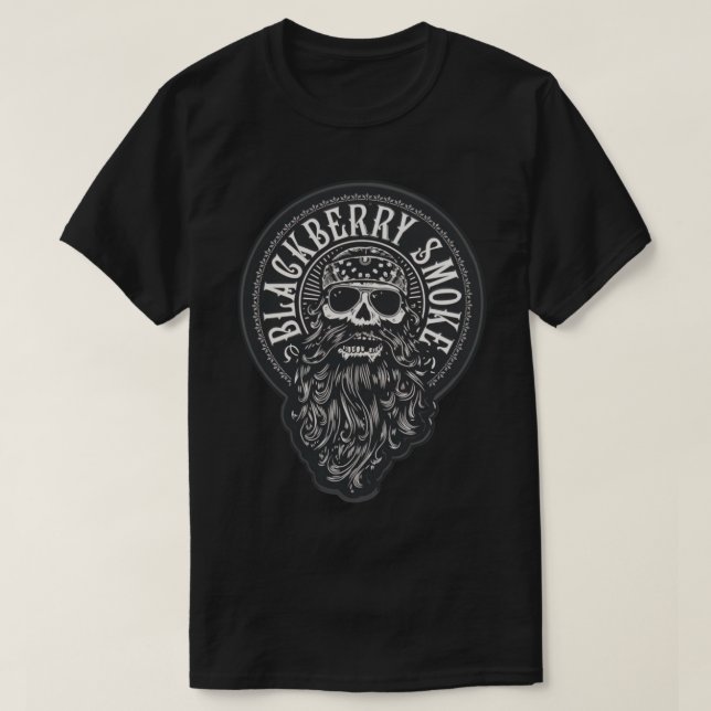 Camiseta Graphic Blackberry Smoke Birthday dá T- Clássico (Frente do Design)