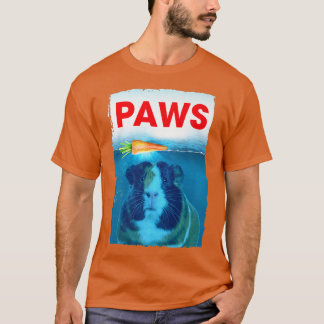 Camiseta Graphic Guinea Pig Design PAWS Vintage Carrots Art