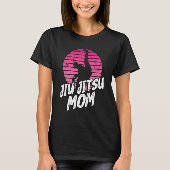 Camiseta Graphic Jiu Jitsu Roupa Jiu Jitsu Mãe (Frente)