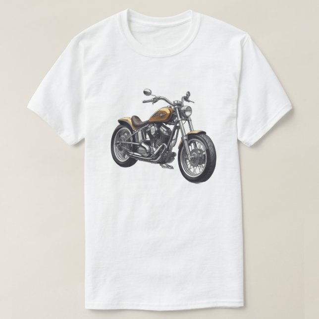 Camiseta Graphic Motorcycle 1 (Frente do Design)