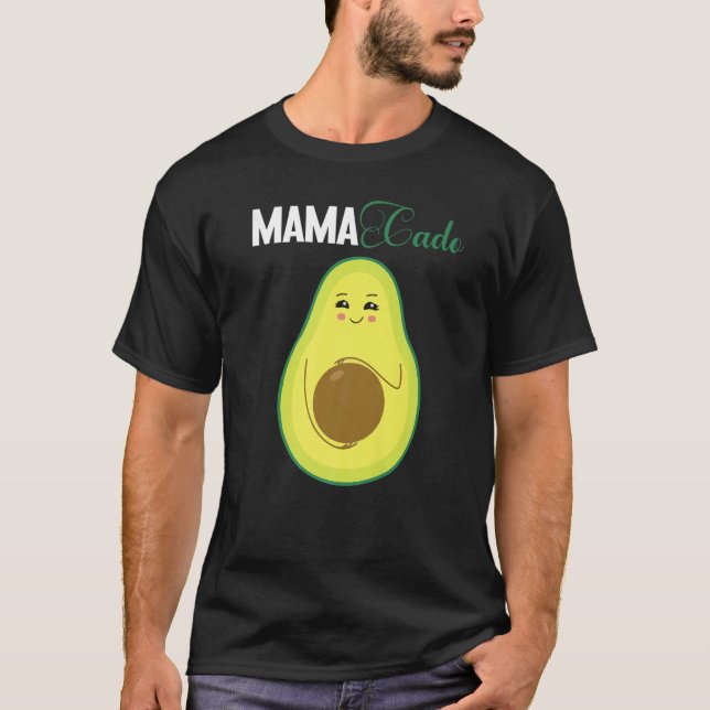 Camiseta Graphic of Mamacado Papacado for Avocado   2 (Frente)