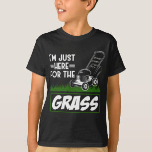 Camiseta Grass Mowing Lawn Care Funny Lawn Mower