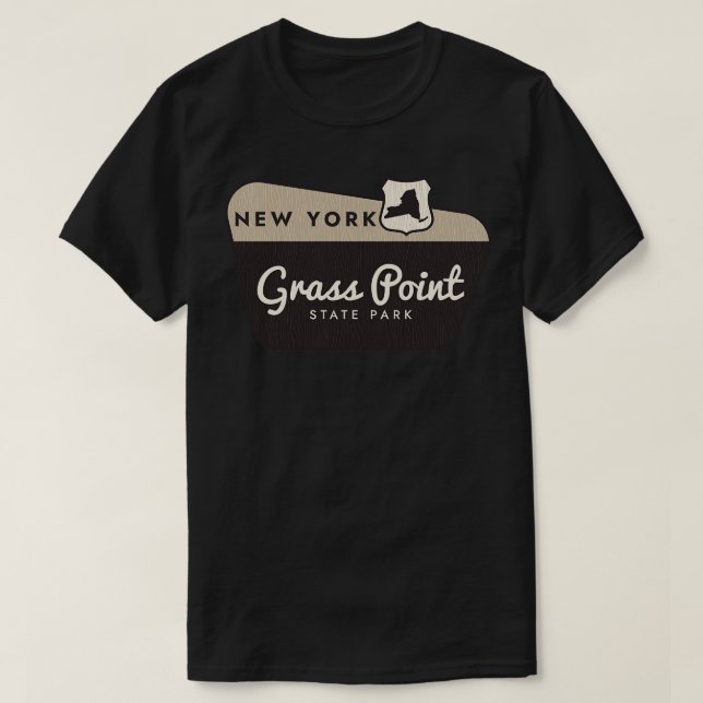 Camiseta Grass Point State Park New York - Sinal de Boas-vi (Frente do Design)