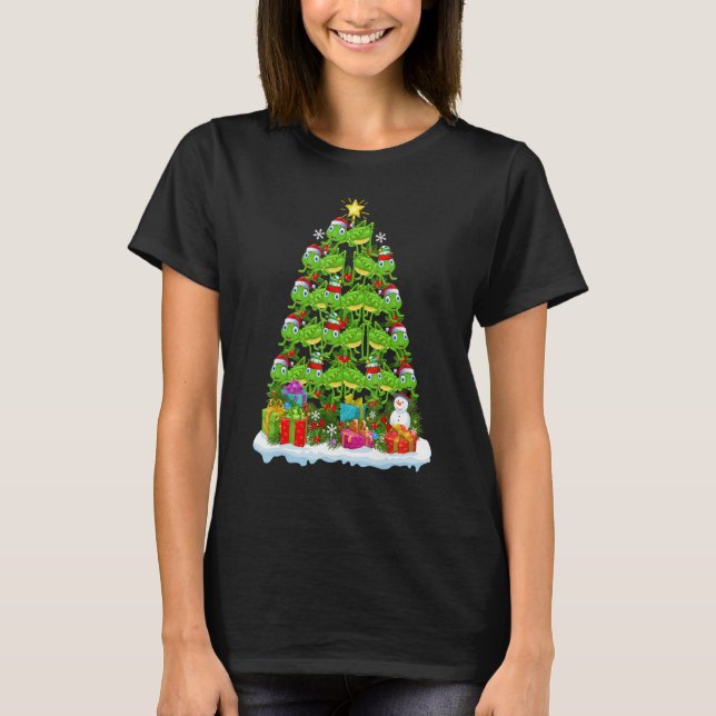 Camiseta Grasshopper  Xmas Holiday Grasshopper Christmas Tr (Frente)