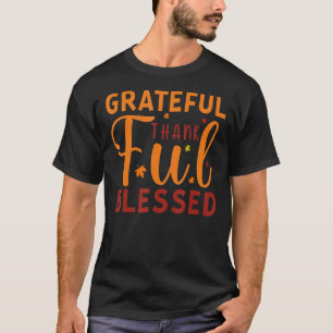 Camiseta Grata Graças A Homens Abençoados Que Felicitaram A