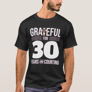 Camiseta Grata Por 30 Anos - Acredite Em Jesus