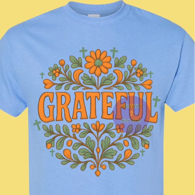 Camiseta Grateful - Cristão (Criador carregado)