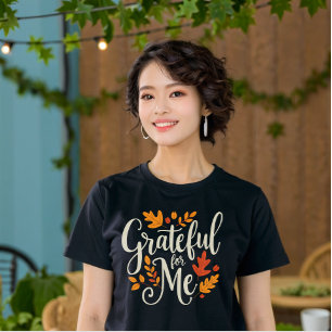 Camiseta Grateful for Me Fall Foles Graphic