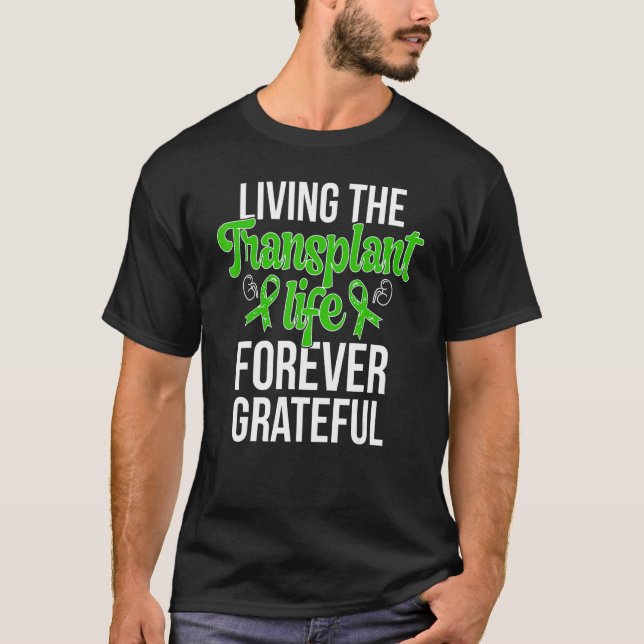 Camiseta Grateful New Kidney Transplant Survivor Kidney Rec (Frente)