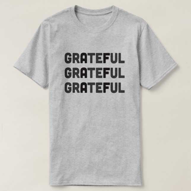 Camiseta GrAteFul | T-Shirt | AF Sutil (Frente do Design)