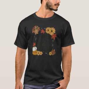 Camiseta Grateful Thankful Blessed Turkey Happy Thanksgivin
