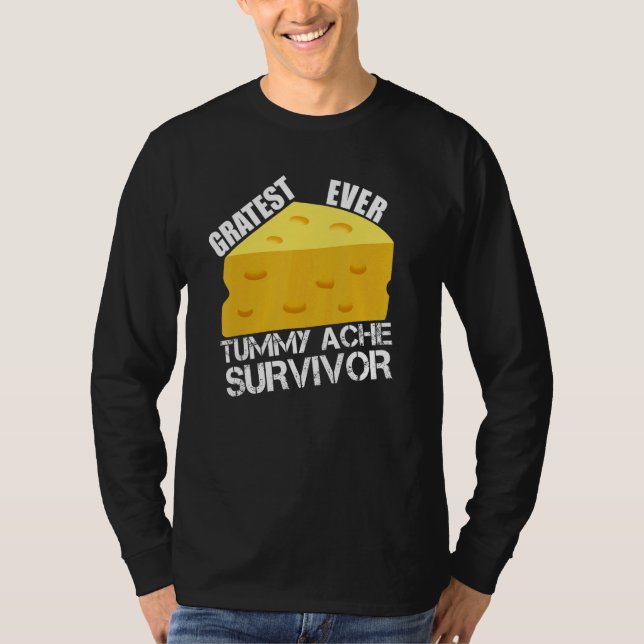 Camiseta Gratest Ever Tummy Ache Survivor IBS  Stomachache  (Frente)