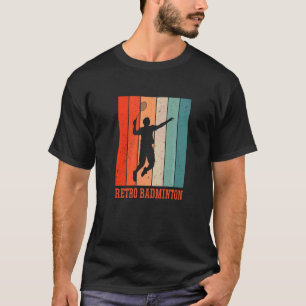 Camiseta Grático de Badminton Jogador de Badminton Peteca S