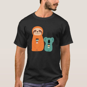 Camiseta Grático do Coffee Buddy de Andy Westface Threadles
