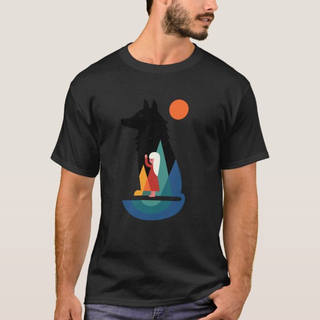 Camiseta Grático do Melhor Amigo Threadless Andy Westface (Frente)