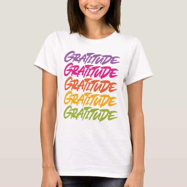 Camiseta Gratidão (Frente)