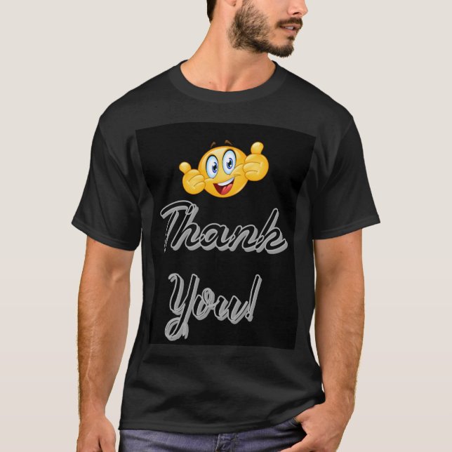 Camiseta Gratidão expressa em estilo - Design de agradecime (Frente)
