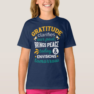 Camiseta Gratidão Traz Paz Hoje – Fé Positiva