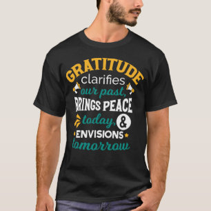 Camiseta Gratidão Traz Paz Hoje – Fé Positiva